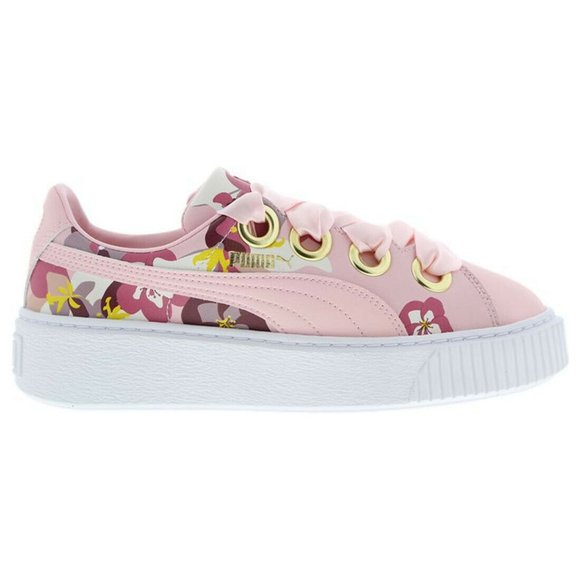 Shoes Puma Womens Trainers Platform Kiss X Careaux Ladies Bow